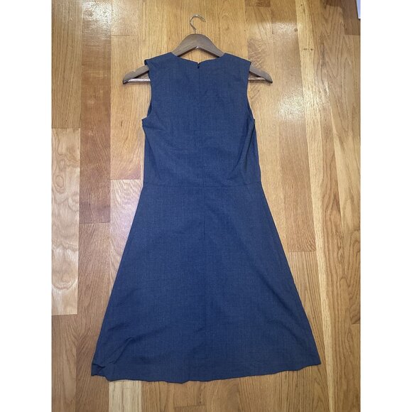 Gray Heathered Office Siren Dress Size 0 - Picture 3 of 12